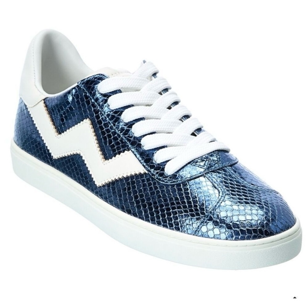 Stuart Weitzman Daryl snake Embossed sneakers